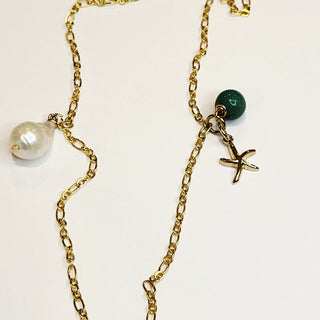 Lapis Point Necklace