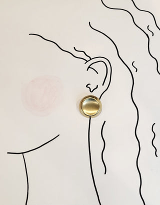 Contour Circular Stud